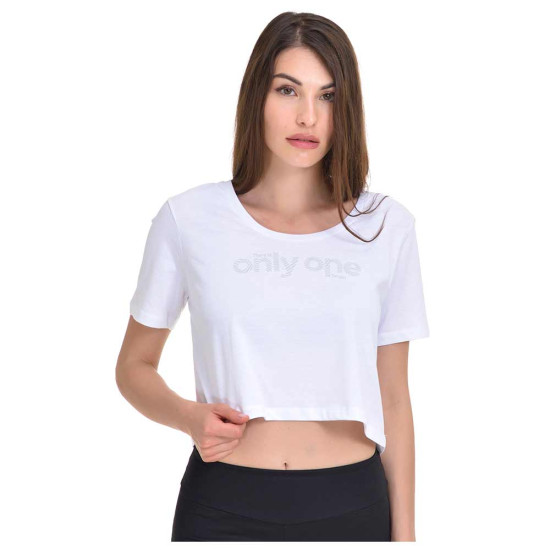 Target Γυναικεία κοντομάνικη μπλούζα Single Jersey Crop Top "Only" Target Γυναικεία κοντομάνικη μπλούζα Single Jersey Crop Top "Only"